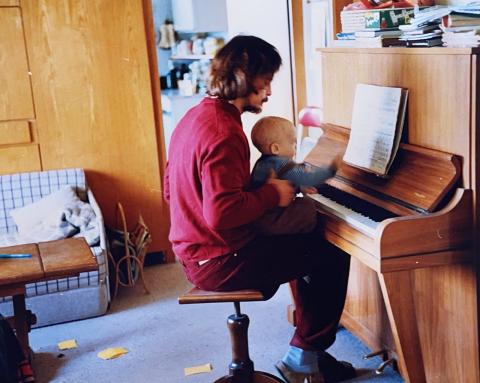 WG with Flo at the piano